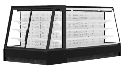 Marketdə soyuducu şkaflar və ticarət avadanlıqları